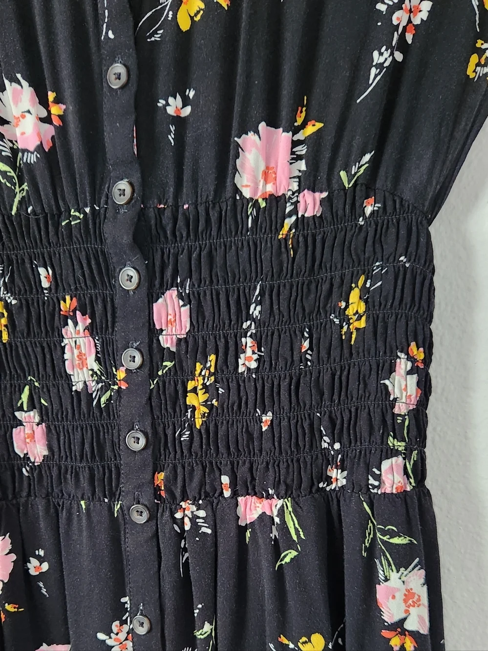 Free People Lined Smocked Dress - Picture 6 of 11